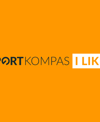 logo sportkompas I LIKE (oranje achtergrond)